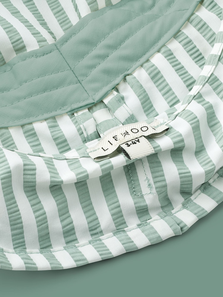 Liewood Blue Damona Seersucker Sun Hat - Image 4 of 4