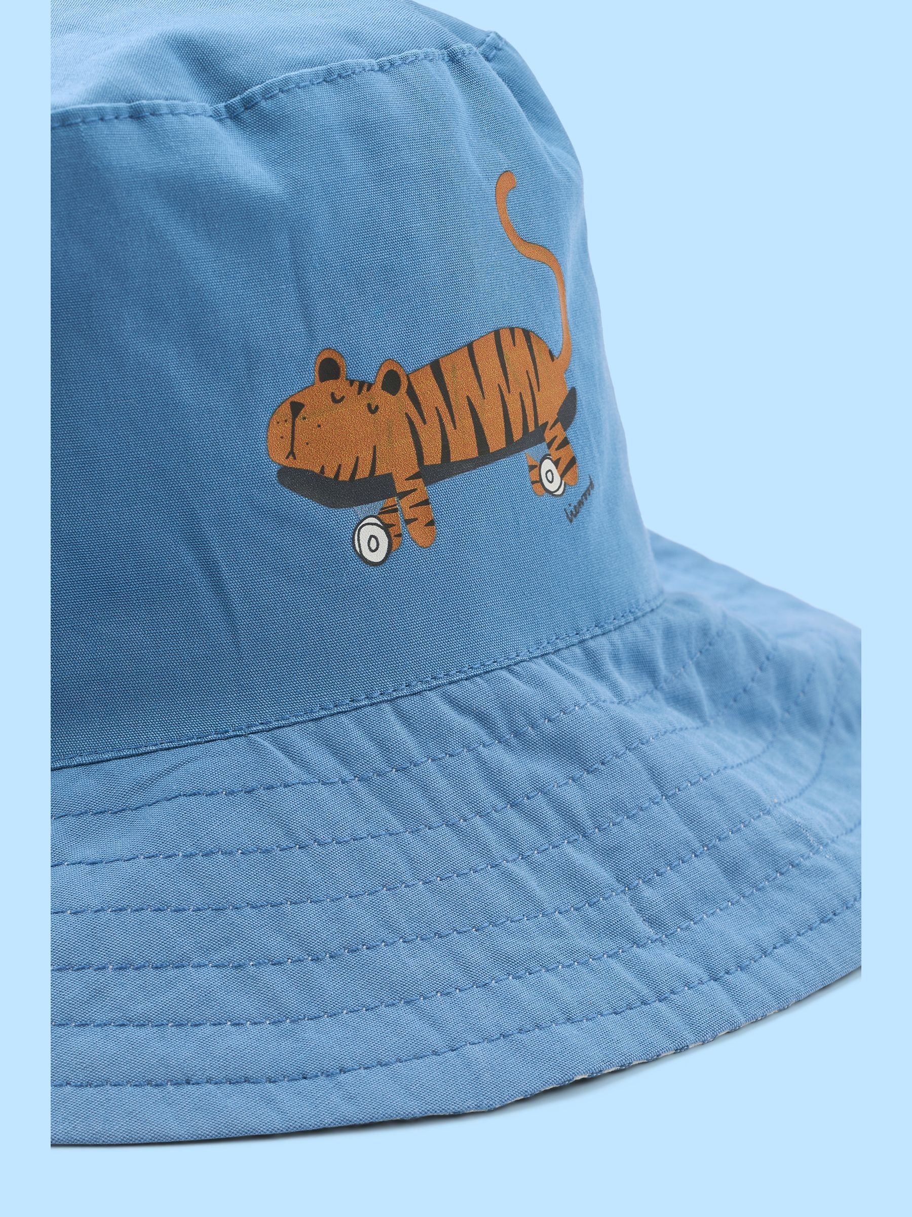 Buy Liewood Blue Damon Reversible Bucket Hat from the Next UK