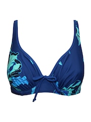 Pour Moi Navy Non Padded Underwired Palermo Bikini Top - Image 3 of 4