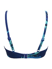 Pour Moi Navy Non Padded Underwired Palermo Bikini Top - Image 4 of 4