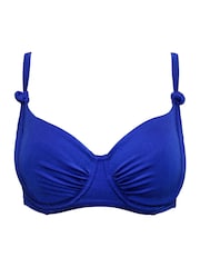 Pour Moi Ultramarine Non Padded St Kitts Bikini Top - Image 3 of 4