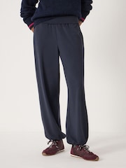 Hush Blue Amelia Bubble Hem Trousers - Image 1 of 5