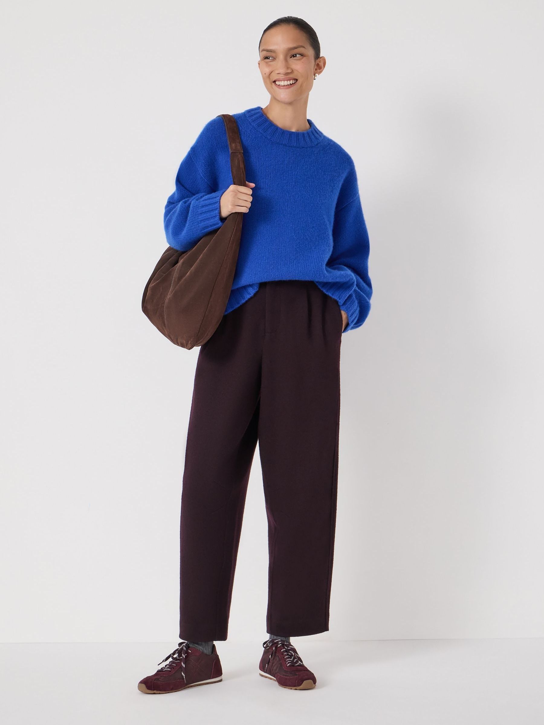 Comprar Azul escuro - Suéter Hush Cora Relaxed Chunky Cashmere