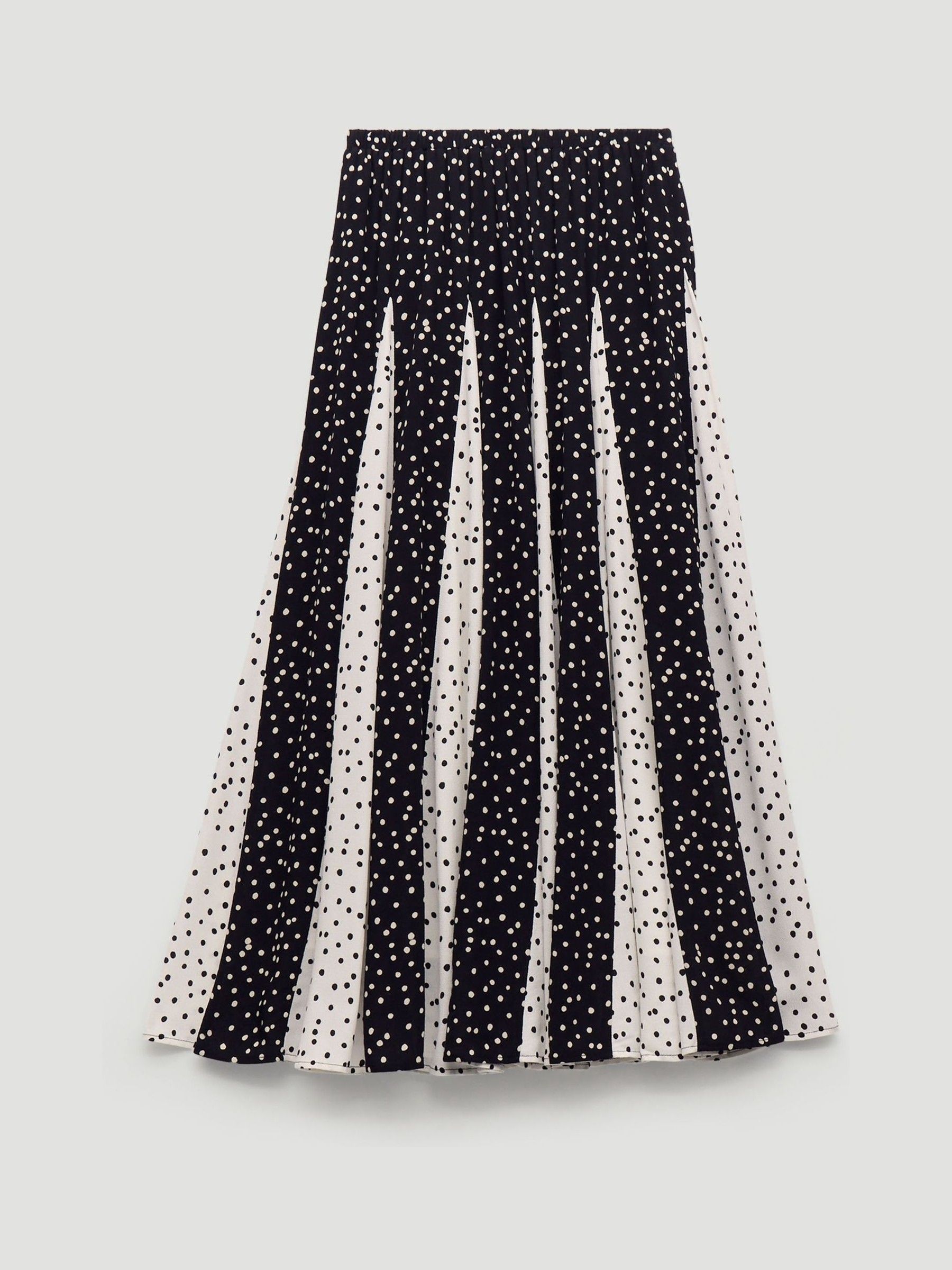 Buy Hush White Oti Polka Dot Godet Midi Skirt from Next USA