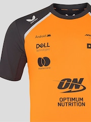 Castore Orange Official Lando Norris McLaren F1 Team T-Shirt - Image 5 of 6