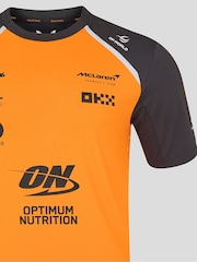 Castore Orange Official Lando Norris McLaren F1 Team T-Shirt - Image 6 of 6