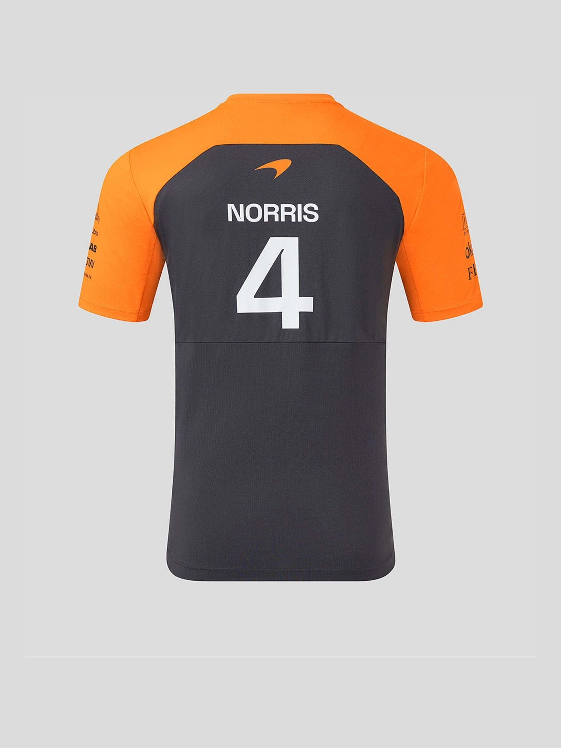 Buy Castore Black Official Lando Norris McLaren F1 Team T-Shirt