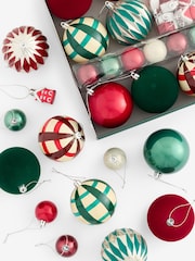 Pack de 50 bolas de Navidad irrompibles - Imagen 4 de 5