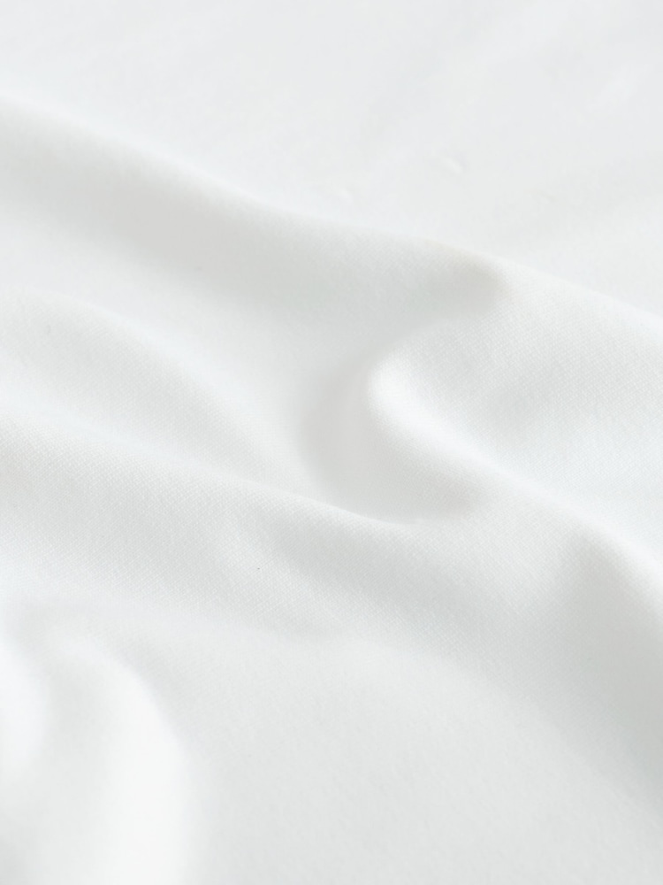 White Soft Touch Slinky Boat Neck Sleeveless Top - Image 7 of 7