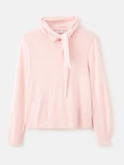 Mango Pink Knot Neck Detail Jumper - Image 5 of 6