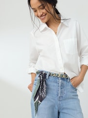 Berry Paisley Scarf Chain Belt - Image 1 of 6