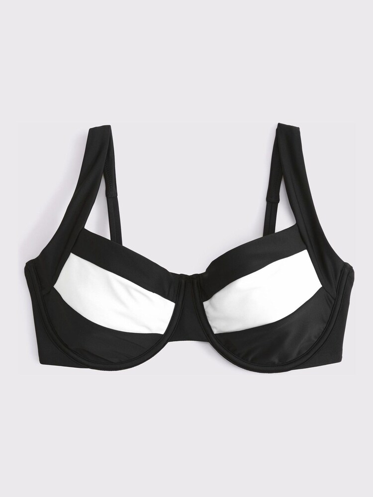 Abercrombie & Fitch Curve Love Wide Strap Underwire Bikini Top - Afbeelding 5 van 5 Abercrombie & Fitch Curve Love Wide Strap Underwire Bikini Top - Afbeelding 5 van 5