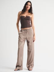 Abercrombie & Fitch Brown Hardware Tube Top - Image 4 of 6