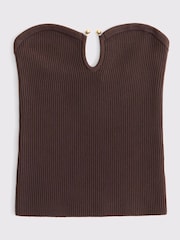 Abercrombie & Fitch Brown Hardware Tube Top - Image 6 of 6