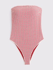 Abercrombie & Fitch Red Marina One-Piece Swimsuit - Image 6 of 6