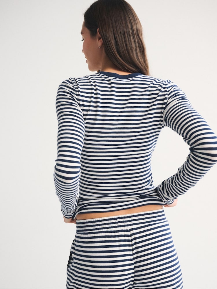 Πλεκτό μπλουζάκι Abercrombie & Fitch με Μακρύ μανίκι και σχέδιο Cozy Lounge - Εικόνα 2 από 6