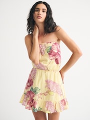 Abercrombie & Fitch Strapless Easy Waist Mini Dress - Imaginea 1 din 6