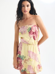 Abercrombie & Fitch Strapless Easy Waist Mini Dress - Imaginea 2 din 6