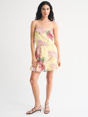 Abercrombie & Fitch Strapless Easy Waist Mini Dress - Imaginea 3 din 6