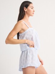 Abercrombie & Fitch Cotton Cutwork Shorts - Bilde 3 av 8