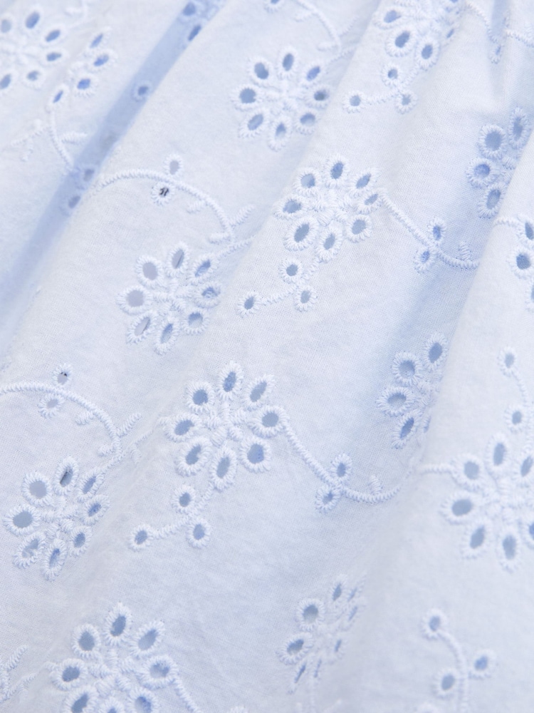 Abercrombie & Fitch Cotton Cutwork Shorts - Bilde 8 av 8