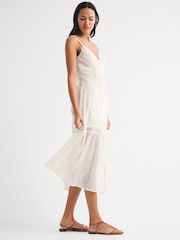 Abercrombie & Fitch Midikleid ohne BH und Knopfleiste - Bild 3 von 7