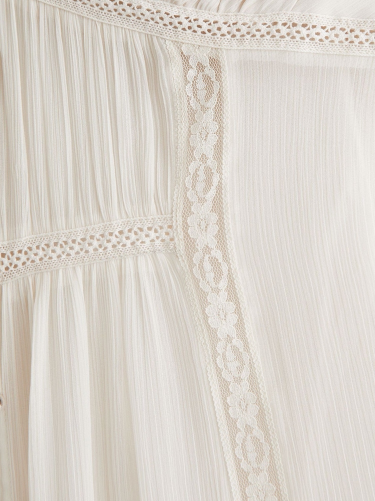 Abercrombie & Fitch Midikleid ohne BH und Knopfleiste - Bild 7 von 7