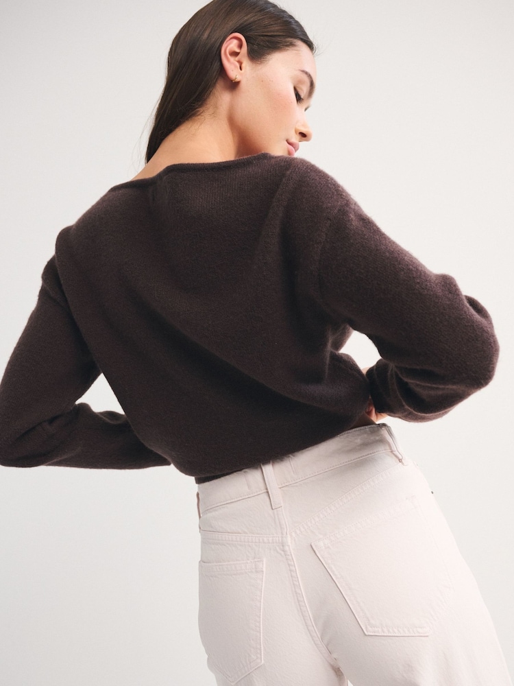 Rozo - Abercrombie & Fitch High Rise široke farmerke - Slika 2 od 7