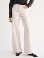 Rozo - Abercrombie & Fitch High Rise široke farmerke - Slika 3 od 7