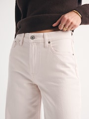 Rozo - Abercrombie & Fitch High Rise široke farmerke - Slika 6 od 7