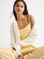 Abercrombie & Fitch Yellow Pointelle Sleep Cami - Image 2 of 7