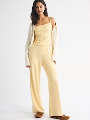 Abercrombie & Fitch Yellow Pointelle Sleep Cami - Image 6 of 7