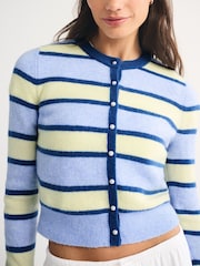 Abercrombie & Fitch Langärmelige Strickjacke mit Rundhalsausschnitt und Perlenknöpfen - Bild 5 von 6