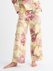 צהוב בהיר - Abercrombie & Fitch Pointelle Sleep Trousers - תמונה 2 מתוך 6