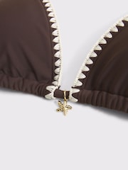 Abercrombie & Fitch Halter Neck String Triangle Bikini Top - Bild 5 von 5