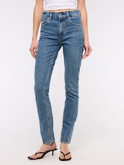 Abercrombie & Fitch High Rise Modern Skinny Jeans mit hohem Bund - Bild 1 von 7