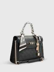 River Island Black Embossed Charm Tote Bag - Image 2 of 5