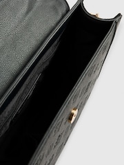 River Island Black Embossed Charm Tote Bag - Image 4 of 5