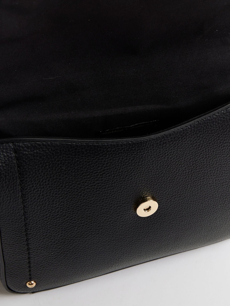 River Island Black Zip Crossbody Bag - Image 7 of 7