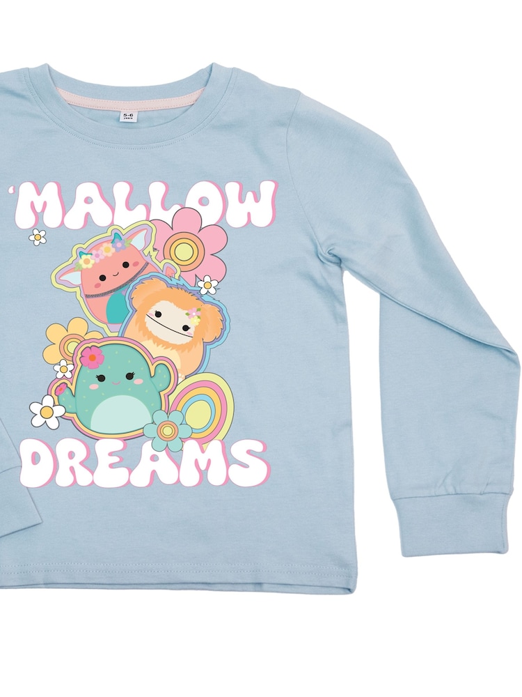 Brands In Blue Squishmallows Mallow Dreams Pyjamas - Image 2 of 5 Brands In Blue Squishmallows Mallow Dreams Pyjamas - Image 2 of 5