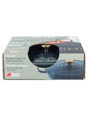 Salter Green Chester Shallow Cast Iron 2.8L Casserole Pot - Image 7 of 11