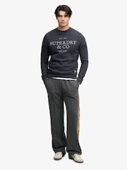 SUPERDRY Blue 1954 Company Relaxed Sweatshirt - Image 2 of 8