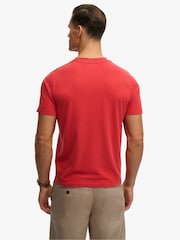 Superdry Red Company Relaxed T-Shirt - Image 4 of 6