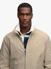 Cream - Superdry Campus polsterēta Harrington jaka - Attēls 6 no 8
