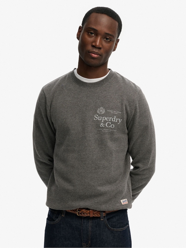 Superdry 1954 Company Relaxed Sweat Top - Imagen 1 de 7