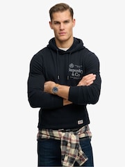 Superdry קפוצ'ון בגזרה נינוחה, דגם Company 1954 - תמונה 2 מתוך 7