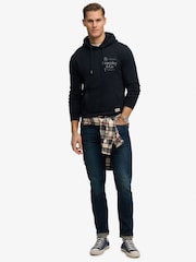 Superdry קפוצ'ון בגזרה נינוחה, דגם Company 1954 - תמונה 4 מתוך 7