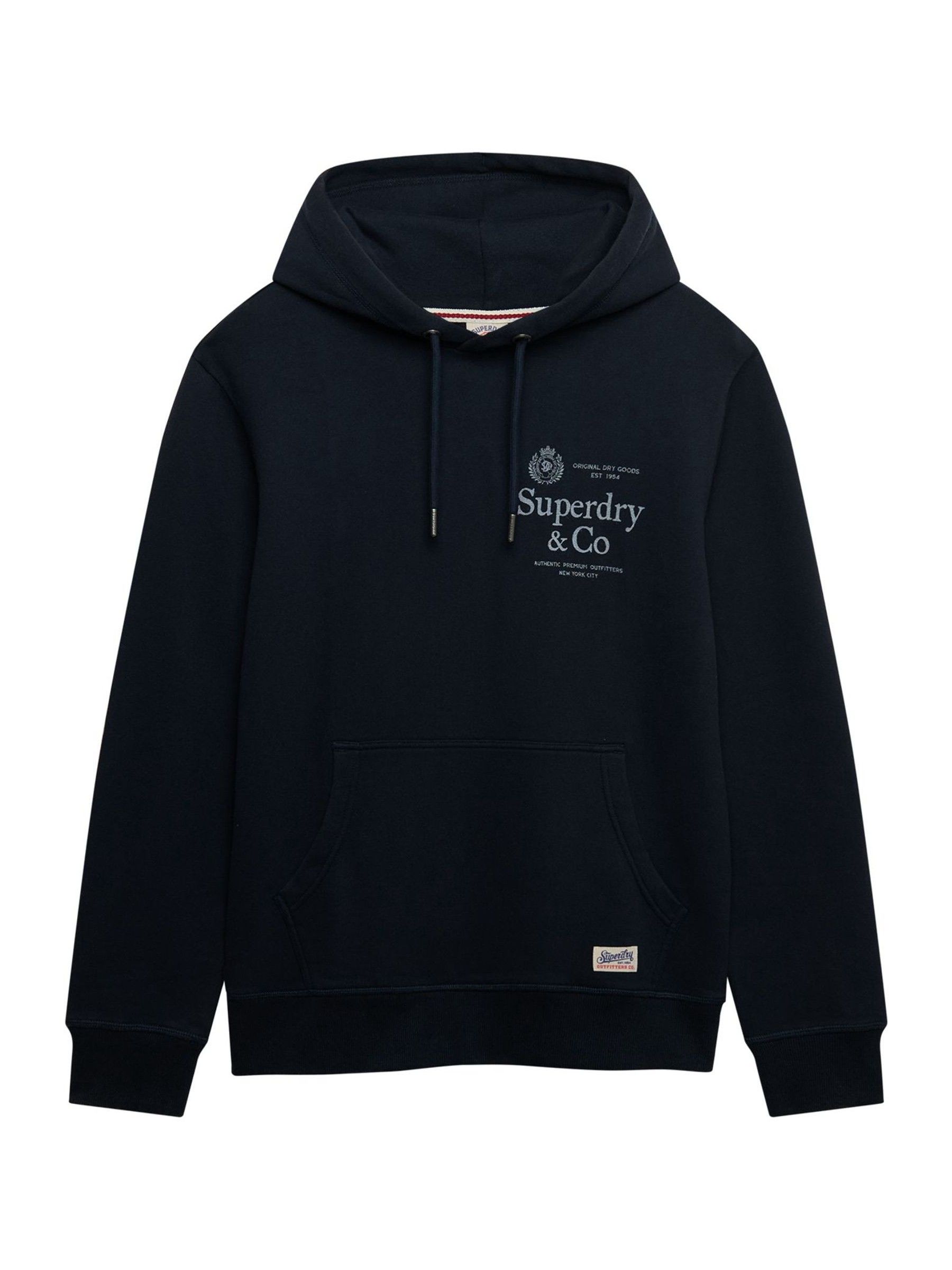 Buy Superdry Dark Blue 1954 Company Relaxed Hoodie from Next USA