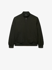 Zaļš - Superdry Campus polsterēta Harrington jaka - Attēls 1 no 2