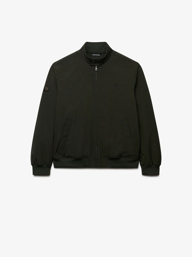 Zaļš - Superdry Campus polsterēta Harrington jaka - Attēls 1 no 2